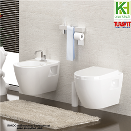 Show details for Rondo wall mounted bathroom set Picture of Rondo wall mounted bathroom set